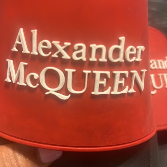 Authentic Alexander McQueen Slides - Picture 3 of 4
